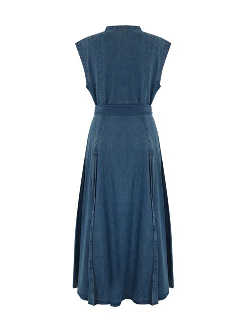 Abito in denim con cintura POLO RALPH LAUREN | 211969142001
